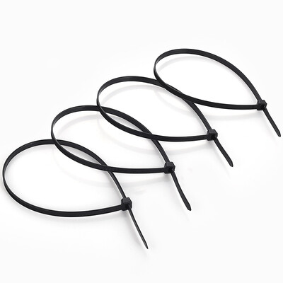 

NL-5025A Self-locking nylon cable ties 5 300 Black environmental protection 250 fixed plastic buckle bundle tie cable