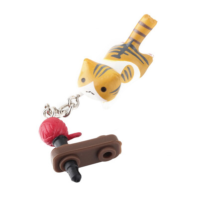 

Newest Cat Playing Ball 35mm Anti Dust Earphone Jack Plug Stopper For Phone