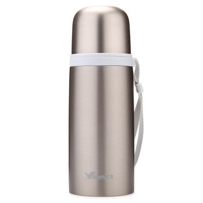 

WAYA Bullet Thermal Cup Stainless Steel Cup Student Kettle Creative Portable Cup 480ml Silver