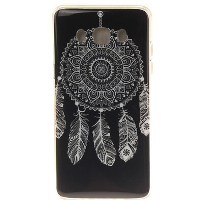 

Black wind chimes Pattern Soft Thin TPU Rubber Silicone Gel Case Cover for SAMSUNG GALAXY J5 2016J510