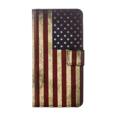 

Флаг США Дизайн искусственная кожа флип CoverWallet карты держатель чехол для WIKO Freddy