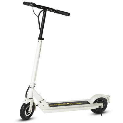 

Jiuyue A1 pearl white 24V8AH20-25KM front&rear taillights smart meter electric scooter folding bike body car electric car folding car scooter