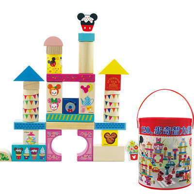 

Disney blockwork игрушки Mickey 120 зерновые деревянные строительные блоки 45DF2530