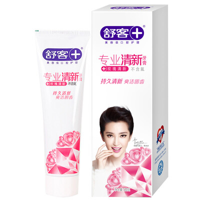 

Shu off professional fresh toothpaste 120g Rose fresh new&old packaging random delivery