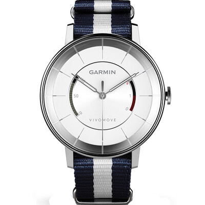 

Jimmy GARMIN vivomove APAC smart watch intelligent activity monitoring traditional pointer watch waiting distance calorie sleep monitoring sedentary remind navy blue