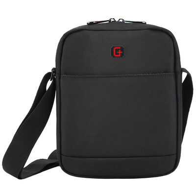 

【Jingdong Supermarket】 SVVISSGEM Shoulder Messenger Bag Business Fashion Men's Bag Shoulder Bag Waterproof Leisure iPad Bag Travel Bag SA-5008 Black