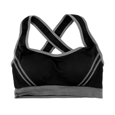 

Women Padded Bra Backcross Athletic Slim Vest Gym Fitness Sports Yoga Stretch