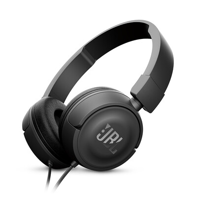 

JBL T450 черный наушники с микрофоном проводные динамические стерео наушники