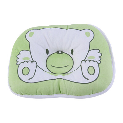 

Bear Pattern Pillow Newborn Infant Baby Support Cushion Pad Prevent Flat Head
