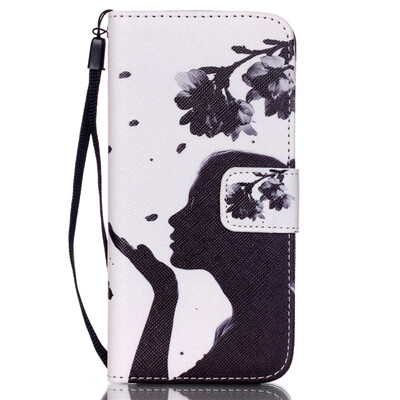 

Girl Design PU Leather Flip Cover Wallet Card Holder Case for IPHONE 6G