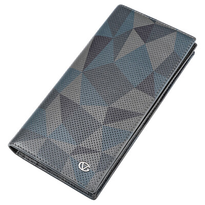 

Giovanni Valentino (GIOVANNI VALENTINO) men's wallet cross leather leather wallet business fashion votes folder multi-card wallet 720893311 gray