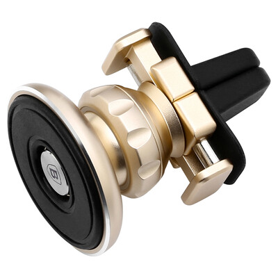 

Baseus) Multi-function mobile phone bracket Aromatherapy magnetic folder for car / desktop / bed head / car outlet Tuhao gold