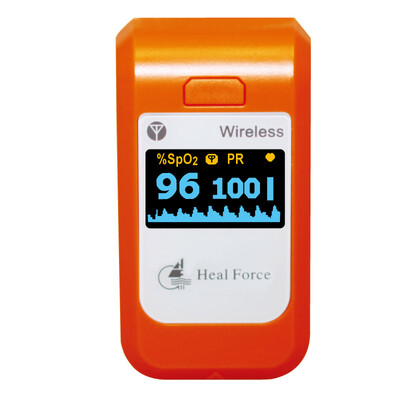 

Force Kang folder clamp pulse oxygen saturation meter Bluetooth 20 oxygen oxygen instrument oxygen meter PC-60NW