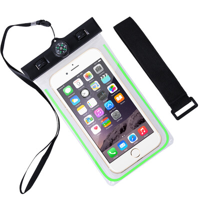 

TUYUE mobilephone waterproof bag Removable take pictures with Rope Free Waterproof test paper