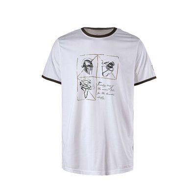 

NÖRINLAND NORTHLAND Открытый отдых и удобный спортивный круглый шею Викторианский футболка с коротким рукавом GL055273 яркий белый XL-180