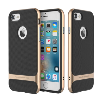 

ROCK Luxury Royce case for iPhone 7 7 Plus Slim Armor cover shell For Apple Back Cover for iPhone7 Case pin check 7 case