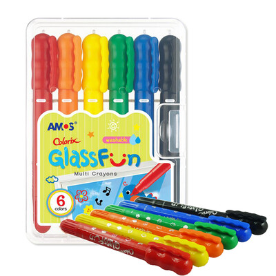 

AMOS can be washed watercolor pen children painting tools 12 color watercolor pen