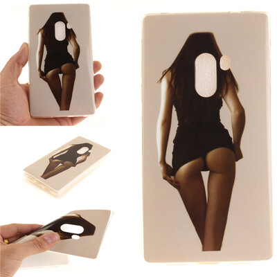 

Sexy Girls Pattern Soft Thin TPU Rubber Silicone Gel Case Cover for XIAOMI MIX