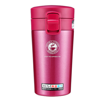

[Jingdong Supermarket] Bangda stainless steel winter warm series of insulation cups coffee cups couple cups office cups red 300ml