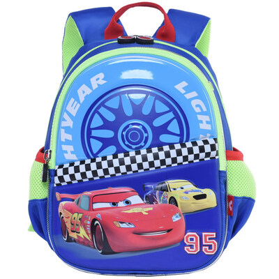 

Disney Car Disney Children&39s Bag Portable Cartoon Children&39s Shoulders Backpack Kindergarten Preschool Bag RB0075A Color Blue