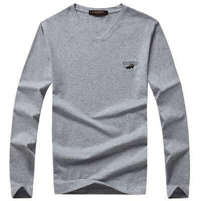 

CARTELO Men Long-Sleeve POLO Shirt