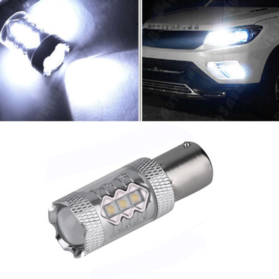 

1шт 80W HID Белый 1156 BA15S High Power RV Camper Трейлер LED Light 1141