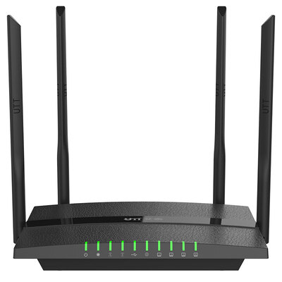 

Хейтер (УТТ) A652W 1200M 11AC двойной умный дом беспроводной маршрутизатор Wi-Fi антенна 4 через стену