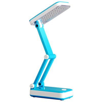 

Effective (deli) 3673 fashion energy learning desk lamp silver blue