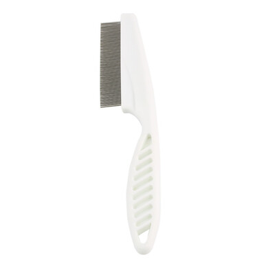 

Собаки любимчика волос Flea Comb нержавеющей Pin кота собаки Уход Кисть Comb Clean Tool