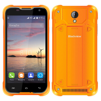 

Оригинал Blackview BV5000 4 Г LTE IP67 Водонепроницаемый 5.0 дюйма Android 5.1 2 ГБ 16 ГБ Телефон MT6735P Quad Core 4700 мАч
