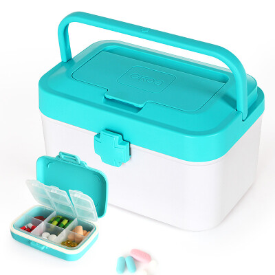 

BEAKY EKOA Drug Box Kit Set Family Medicine Box Isolated First Aid Kit Multifunctional Health Storage Box