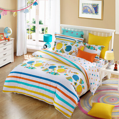 

MERCURY child cotton bed set/bed kit (duvet cover/fitted sheet/pillowcase)