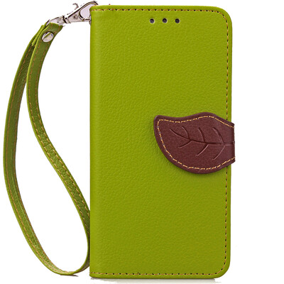 

Green Design PU Leather Flip Cover Wallet Card Holder Case for LG G2 Mini/D620