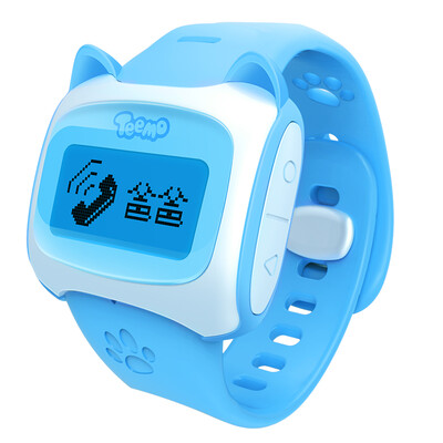 

Candy (teemo) children's phone watch friends version of children's smart watches GPS positioning shake shake friends dodging anti-lost water mass story sky blue (friends version of E1