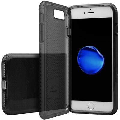 

Phantom (i-mu) Apple iPhone8 / iPhone7 футляр для переноски надувной подушки безопасности для iPhone TPU прозрачный мягкий корпус 4,7 дюйма через черный