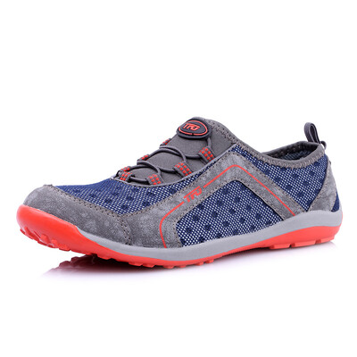 

TFO hiking shoes outdoor leisure can be accommodated machine wash camp shoes 891503 men treasure blue 42