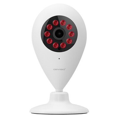 

Ou Ruibo ORVIBO SC10 intelligent camera infrared night vision 113 degrees wide-angle WiFi network remote monitoring two-way video intercom automatic detection alarm
