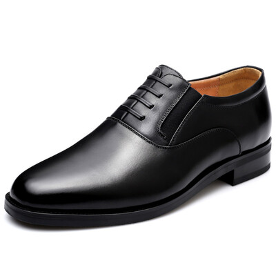 

Strongman dress shoes JD306 calfskin sets of feet general shoes quality men's shoes black 41 yards