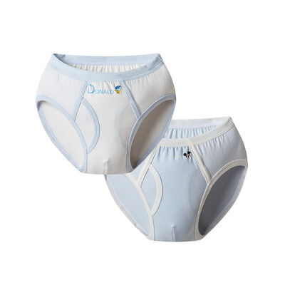 

Disney (Disney) Shu skin elastic cotton boy briefs (two loaded) 48175B0 blue and white 130