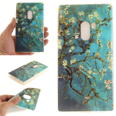 

Apricot tree Pattern Soft Thin TPU Rubber Silicone Gel Case Cover for XIAOMI MIX