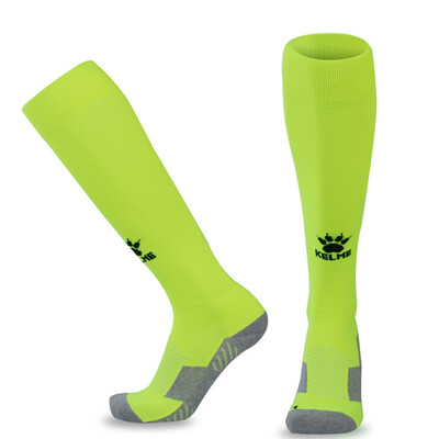 

Calle (KELME) высокие эластичные футбольные чулки полотенце нижнего пота противоскользящие дышащие спортивные носки K15Z908 M (39-41) флуоресцентный зеленый