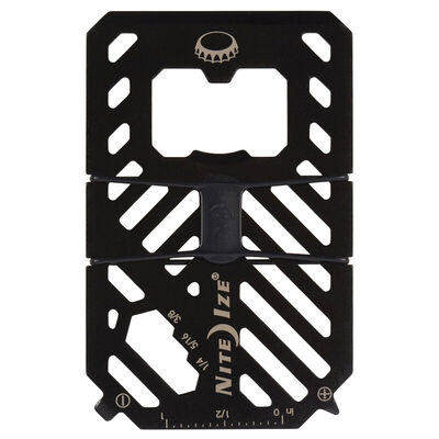 

Nite Ize Multifunctional Stainless Steel Saber Card Outdoor Tool Kit Knife Card