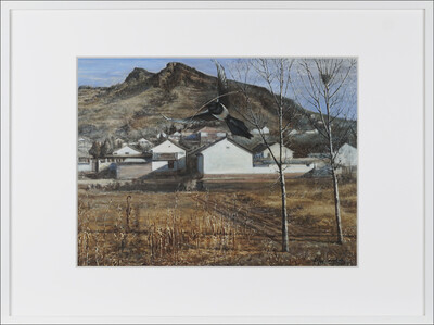 

中信美术馆·艺术家限量签名版画 喜鹊·村庄（何处无花鸟系列）