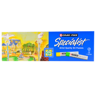 

Sakura Sakura ESP-25 25 цвет масла пастельный костюм с квадратной ручкой профессиональный художник мягкий карандаш искусства