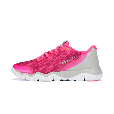 

361 degrees of women training shoes 581634408-1 luminous powder / 6U gray 37