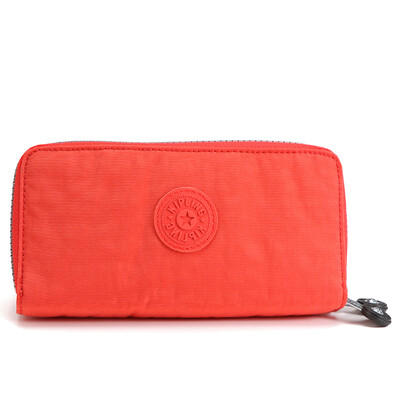 

Киплинг Кей Pu Лин мода сумка короткому Wallet K15068 фиолетовых весы печати