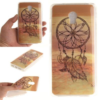 

Обложка Dreamcatcher Pattern Мягкий тонкий ТПУ резиновый силиконовый гель чехол для Lenovo VIBE P1