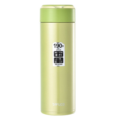 

Taifu high (TAFUCO) insulation Cup light stainless steel vacuum ultra-light insulation Cup 0.4L T-2100 jade beads green