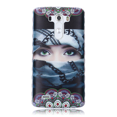 

Arabian girl Pattern Soft Thin TPU Rubber Silicone Gel Case Cover for LG G3