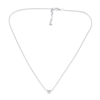 

Крошечные Элегантный Малый Золотой / Серебряный Love Heart Cute Present Короткие ожерелье
